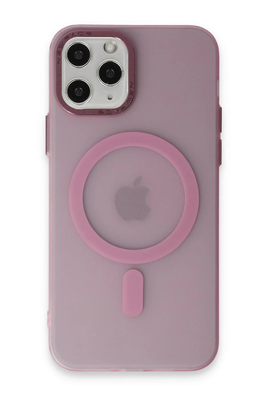 Newface Apple iPhone 11 Pro Kılıf Lodos Magneticsafe Mat Kapak - Pembe