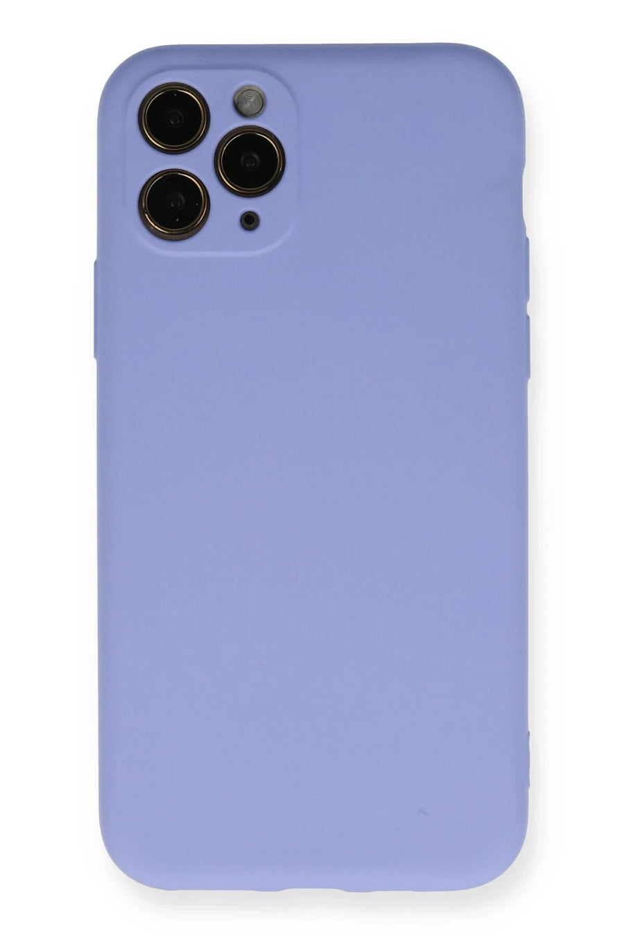 Newface Apple iPhone 11 Pro Kılıf Nano içi Kadife Silikon- Lila