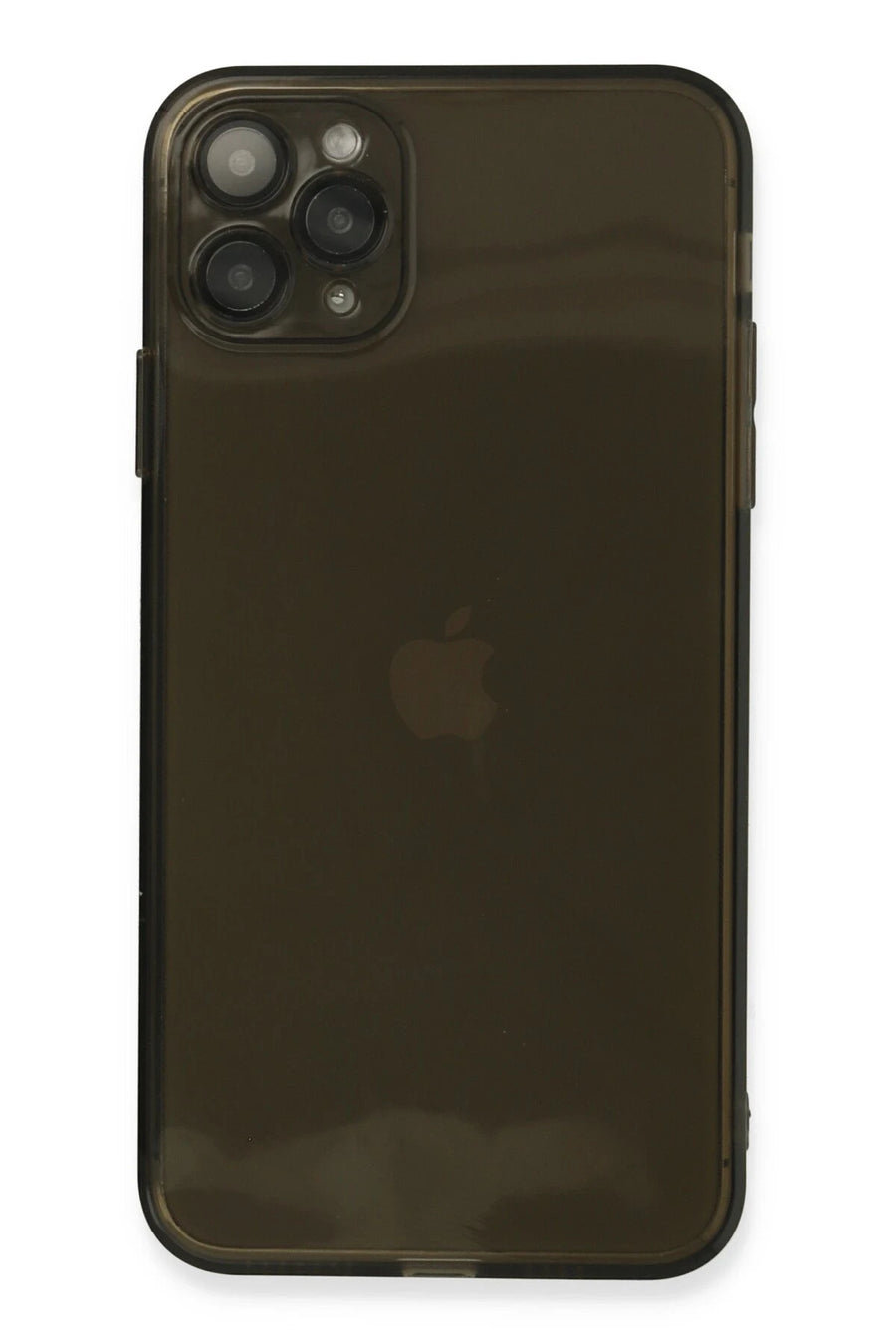 Newface Apple iPhone 11 Pro Max Kılıf Fly Lens Silikon - Siyah