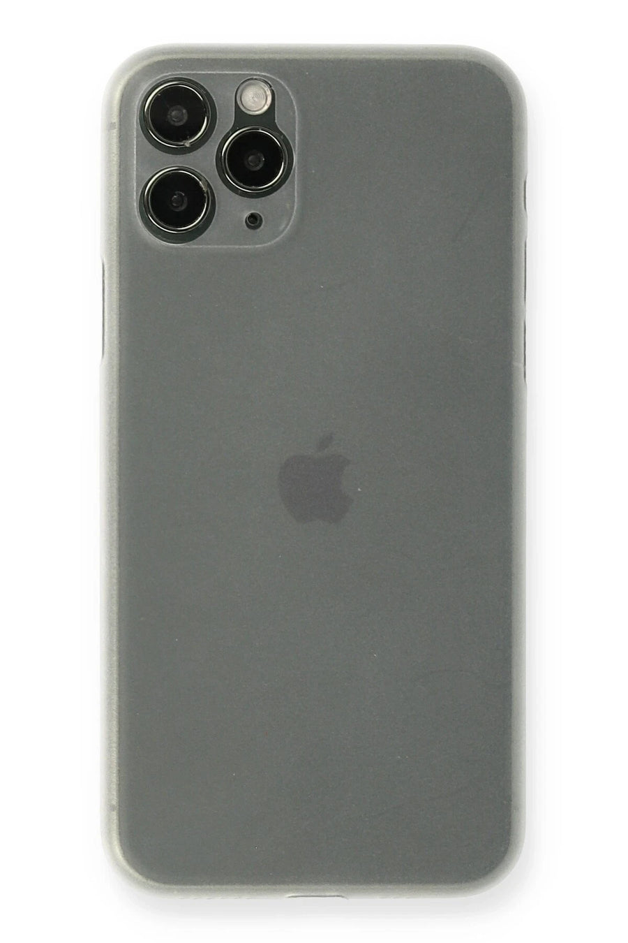 Newface Apple iPhone 11 Pro Max Kılıf PP Ultra İnce Kapak - Beyaz