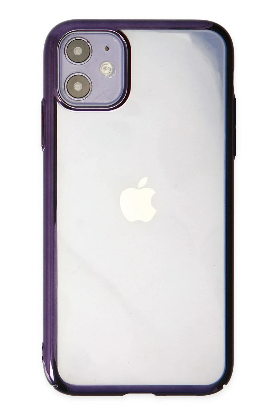 Newface Apple iPhone 12 Kılıf Element Silikon - Mor