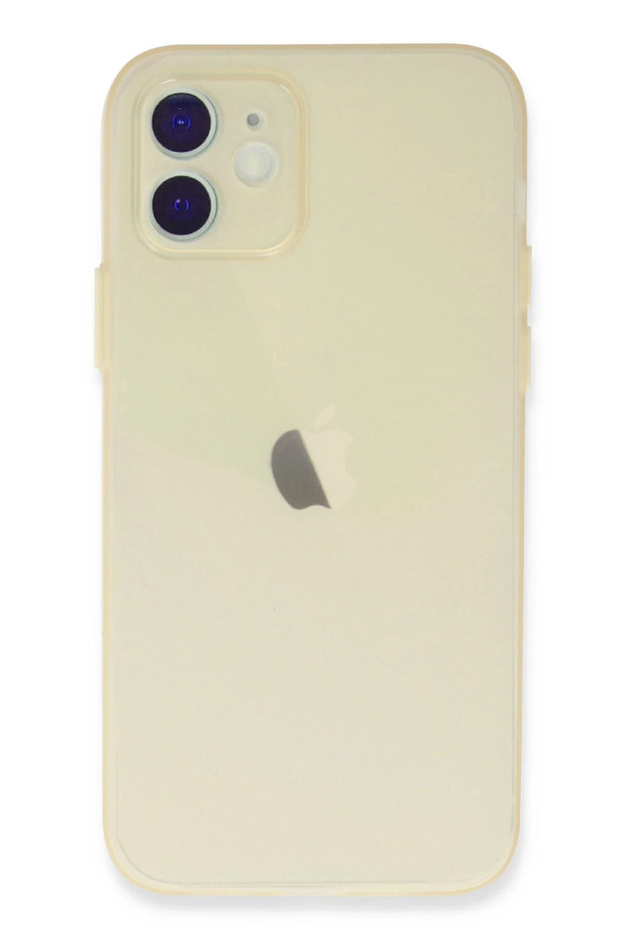 Newface Apple iPhone 12 Kılıf Puma Silikon - Gold
