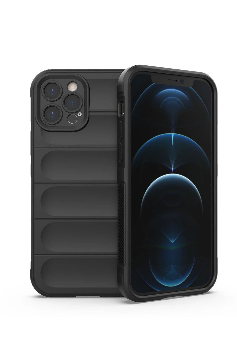 Newface Apple iPhone 12 Pro Kılıf Optimum Silikon - Siyah