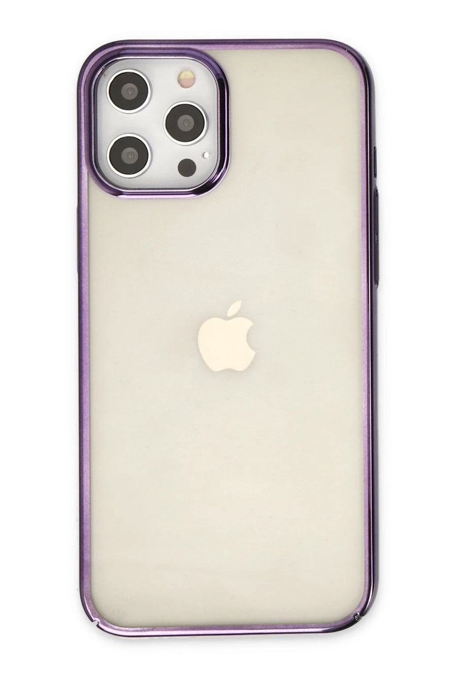 Newface Apple iPhone 12 Pro Max Kılıf Element Silikon - Mor