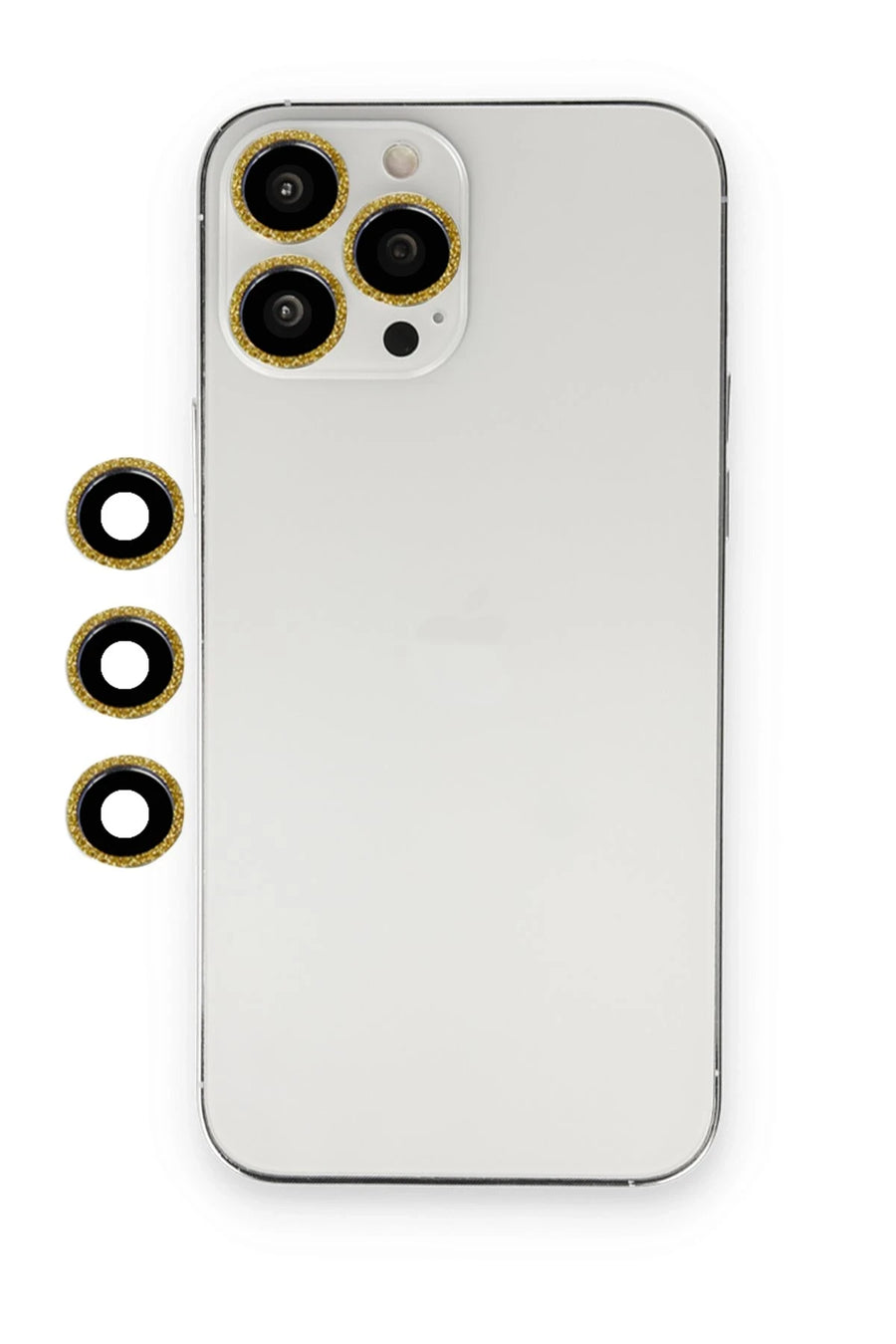 Newface Apple iPhone 12 Pro Shine Kamera Lens - Gold