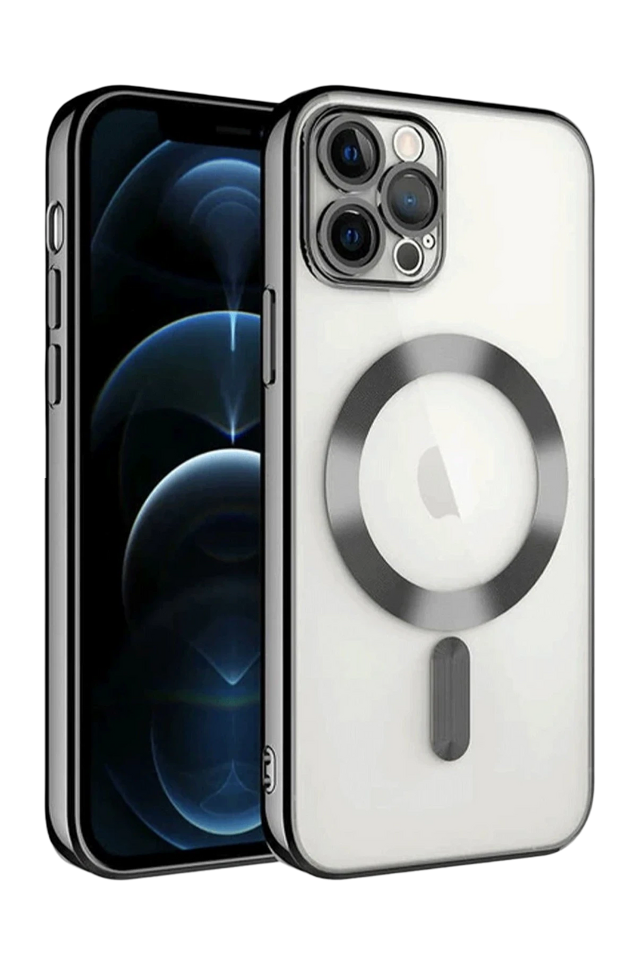 Newface Apple iPhone 13 Pro Kılıf Kross Magneticsafe Kapak - Siyah