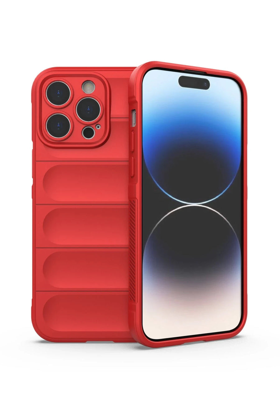 Newface Apple iPhone 13 Pro Kılıf Optimum Silikon - Kırmızı