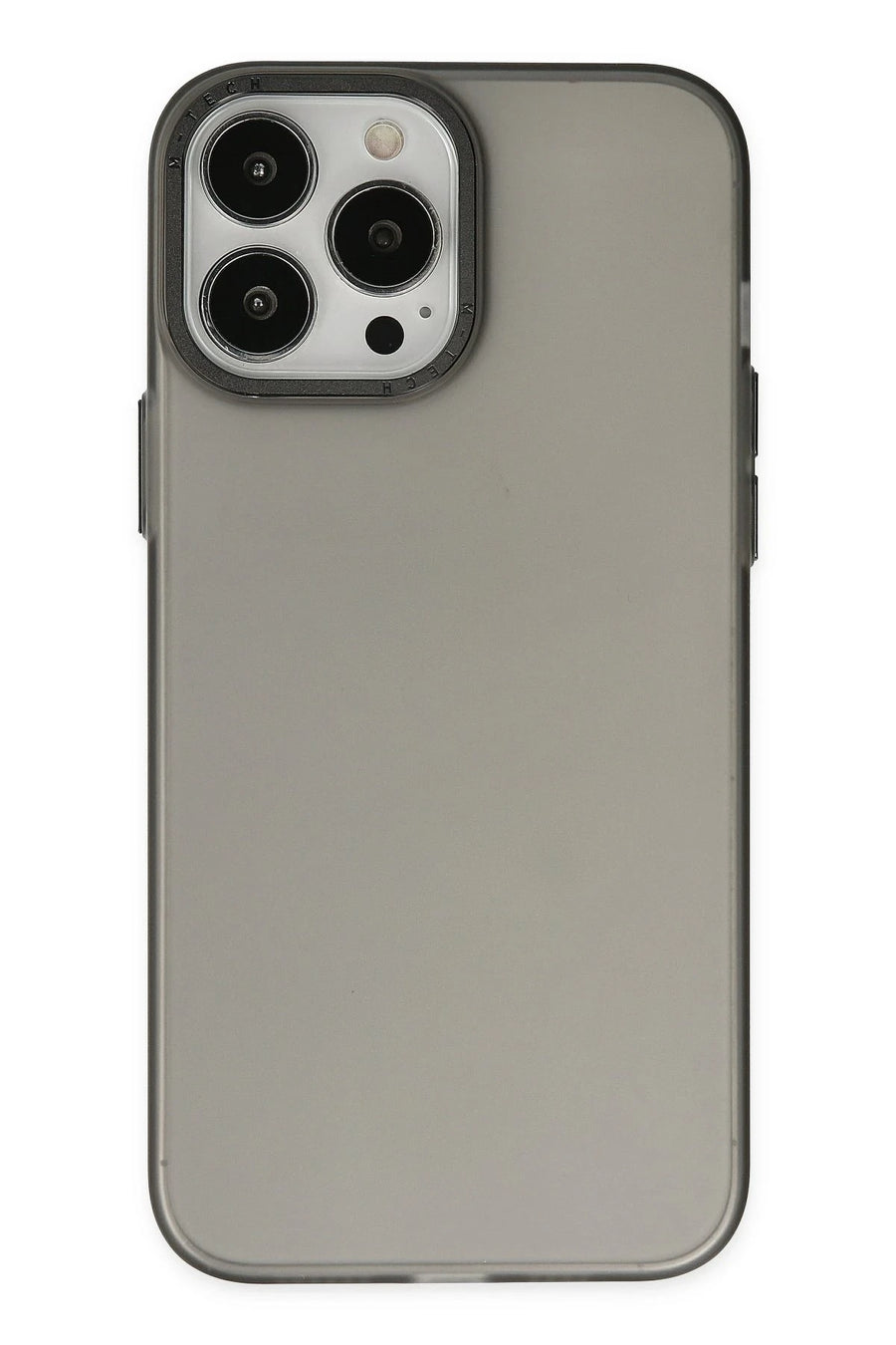 Newface Apple iPhone 13 Pro Max Kılıf Modos Metal Kapak - Siyah