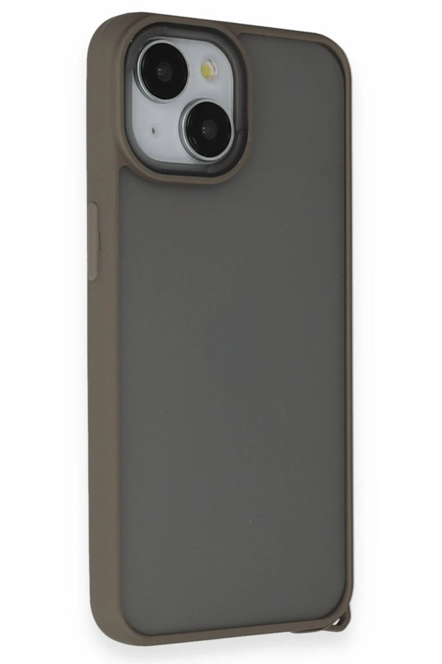 Newface Apple iPhone 14 Kılıf Elegant Kapak - Titan Gri