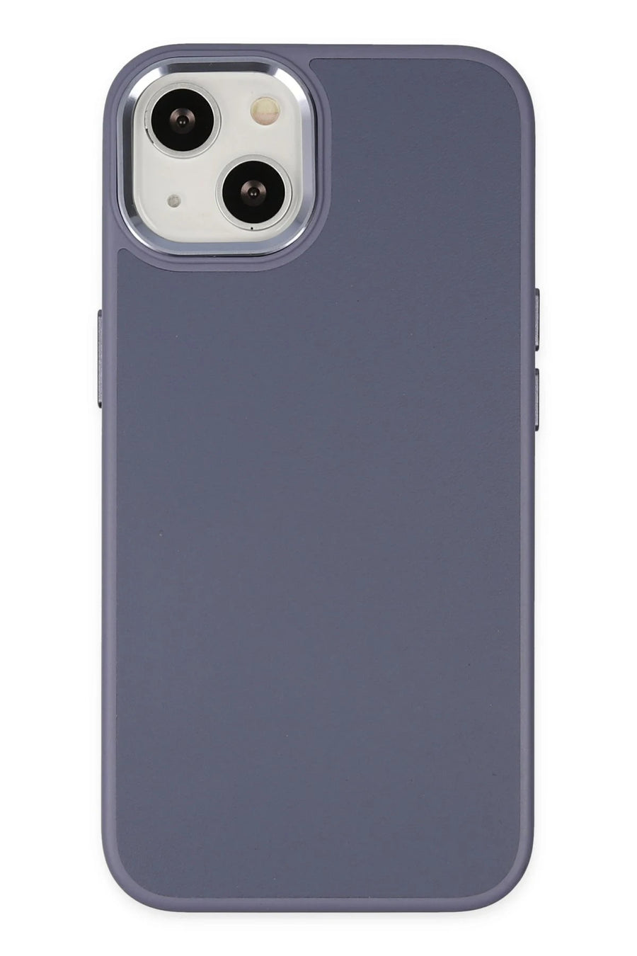 Newface Apple iPhone 14 Plus Kılıf Asya Deri Silikon - Mor