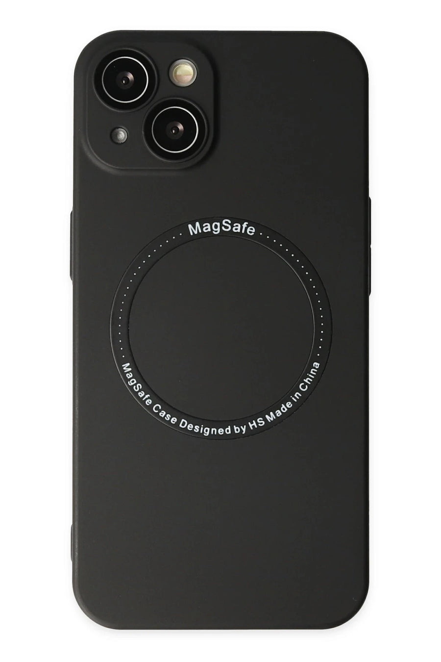 Newface Apple iPhone 14 Plus Kılıf Jack Magneticsafe Lens Silikon - Siyah