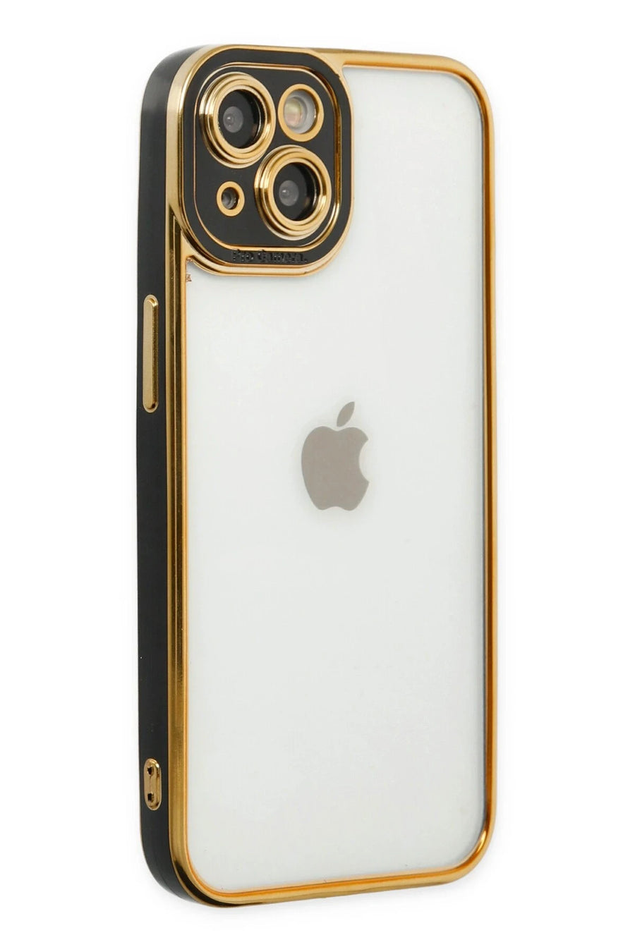 Newface Apple iPhone 14 Plus Kılıf Liva Lens Silikon - Siyah