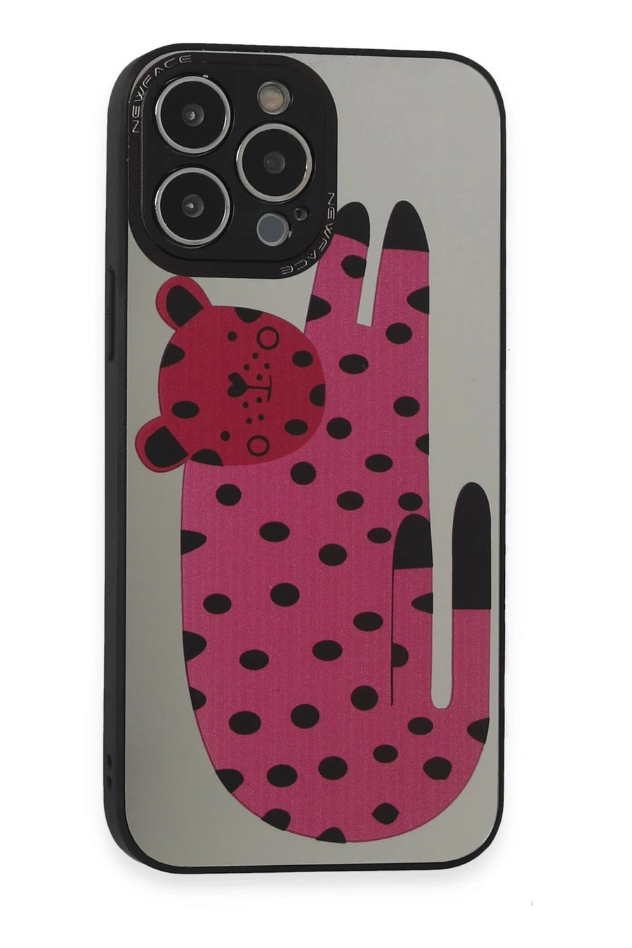 Newface Apple iPhone 14 Pro Kılıf Mirror Desenli Kapak - Mirror - 12