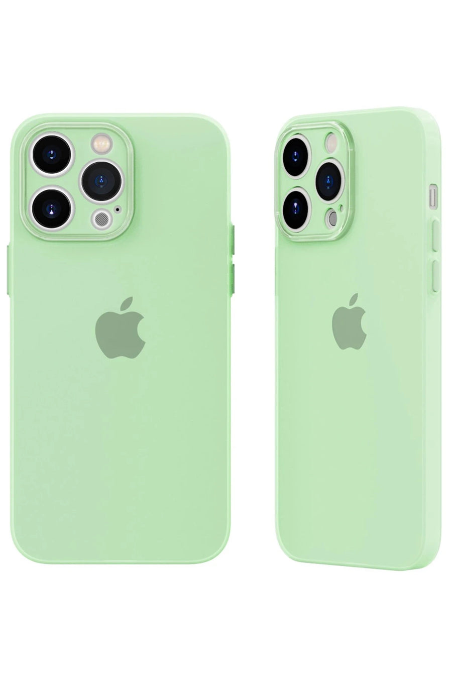 Newface Apple iPhone 14 Pro Max Kılıf Puma Silikon - Açık Yeşil