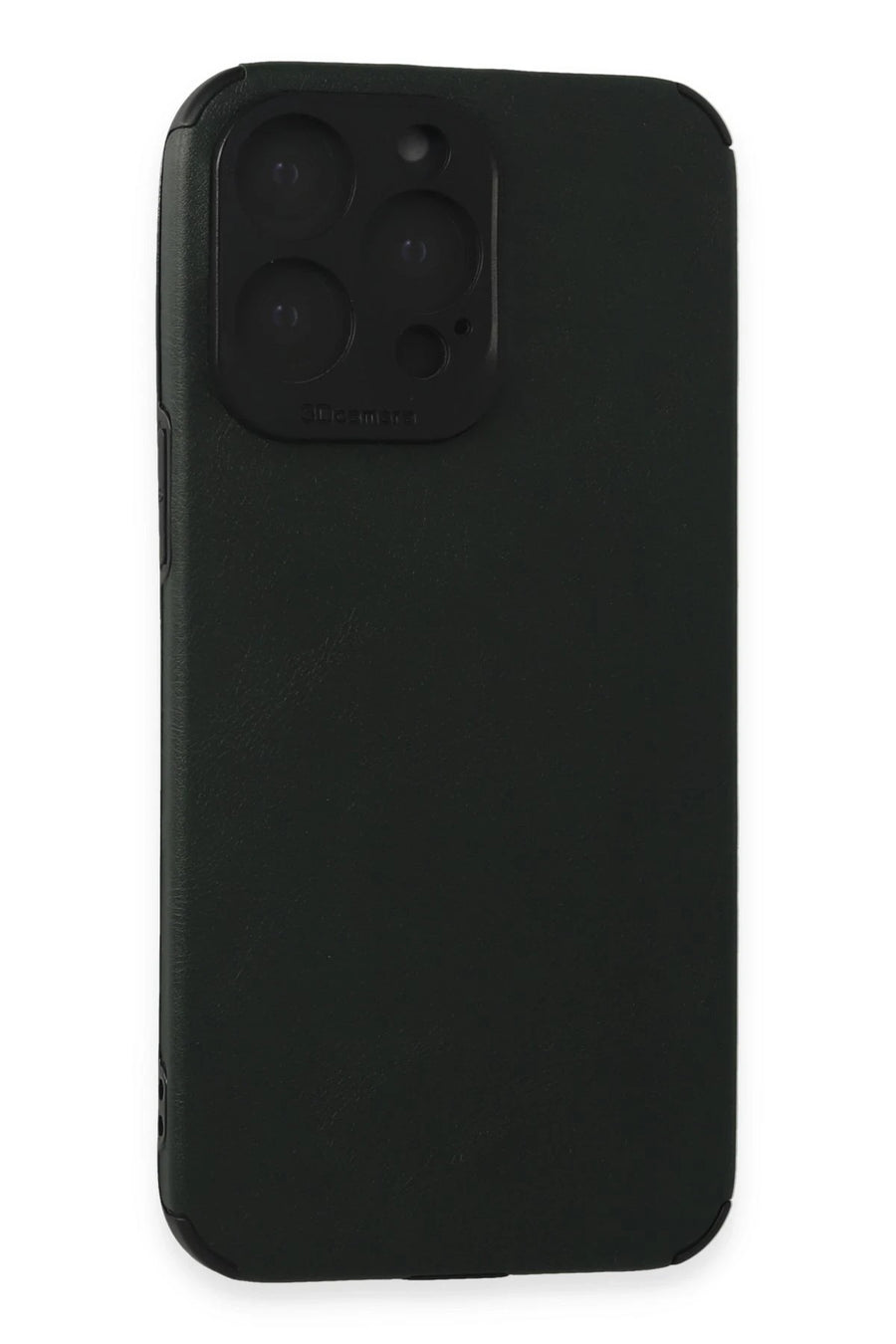 Newface Apple iPhone 15 Pro Max Kılıf Loop Deri Silikon - Yeşil