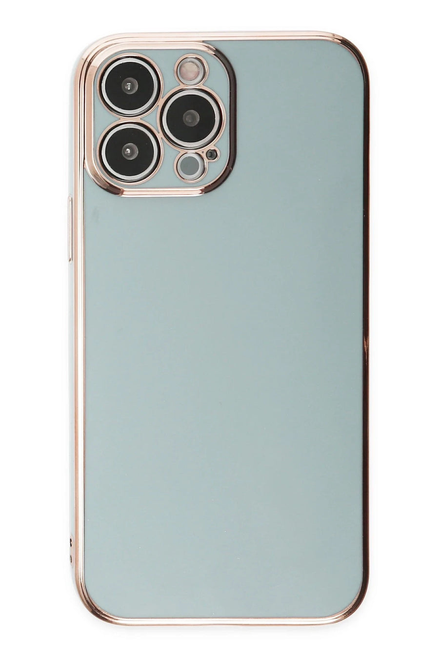Newface Apple iPhone 15 Pro Max Kılıf Volet Silikon - Açık Yeşil