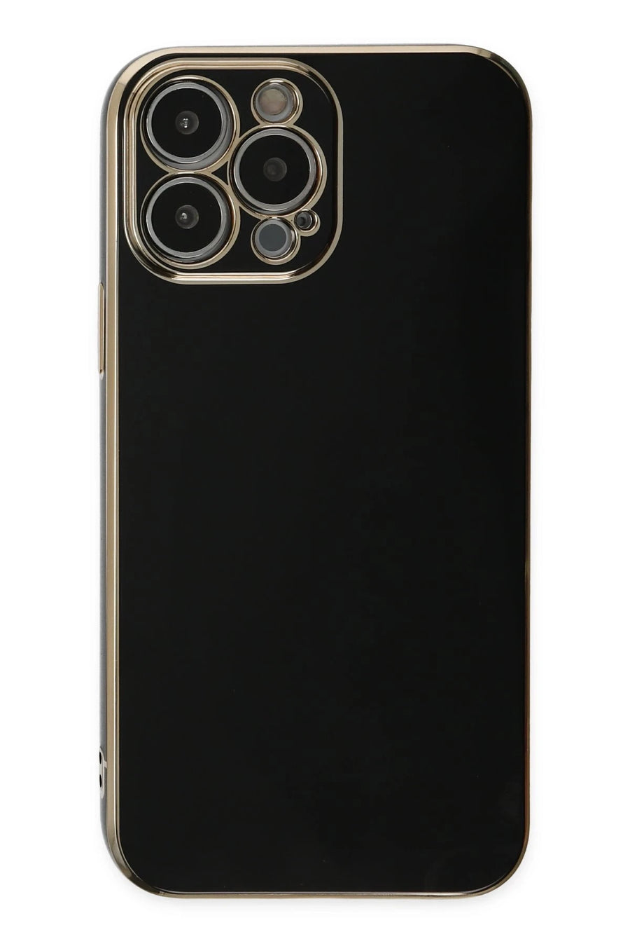 Newface Apple iPhone 15 Pro Max Kılıf Volet Silikon - Siyah