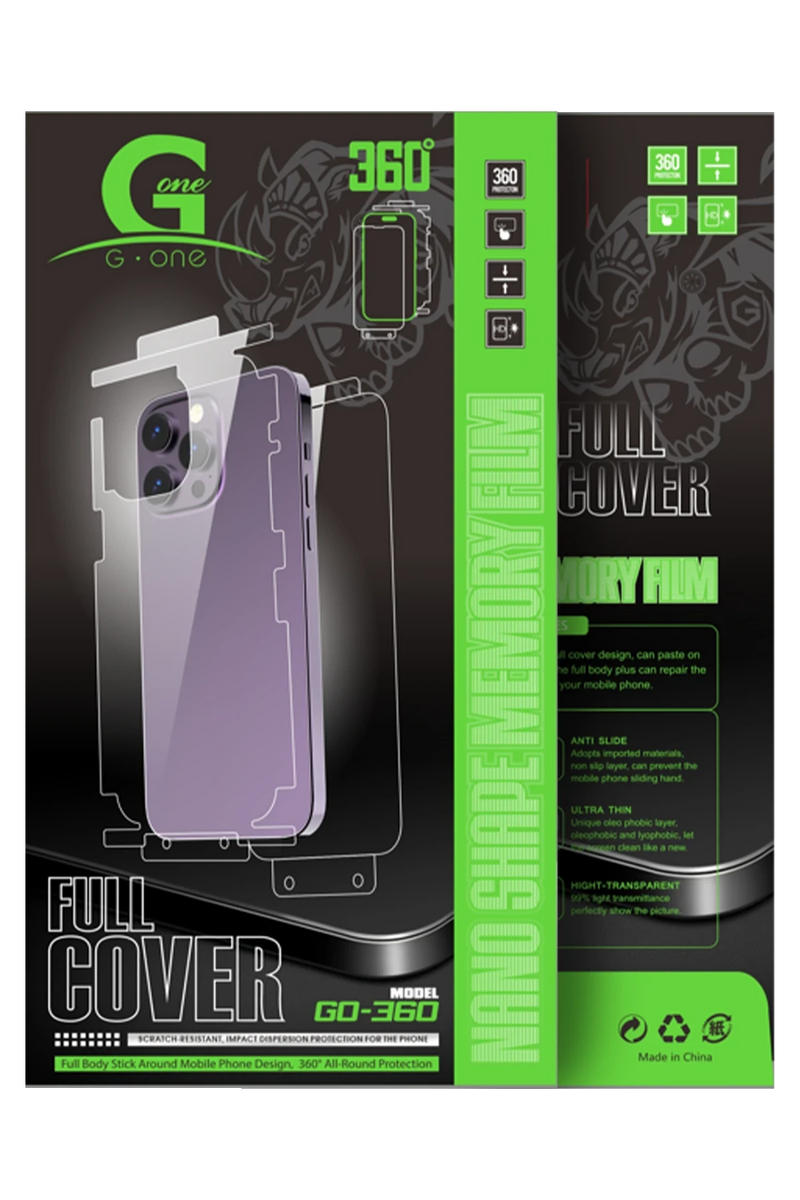 Newface Apple iPhone 16 Pro Max 360 Full Body Arka Koruyucu