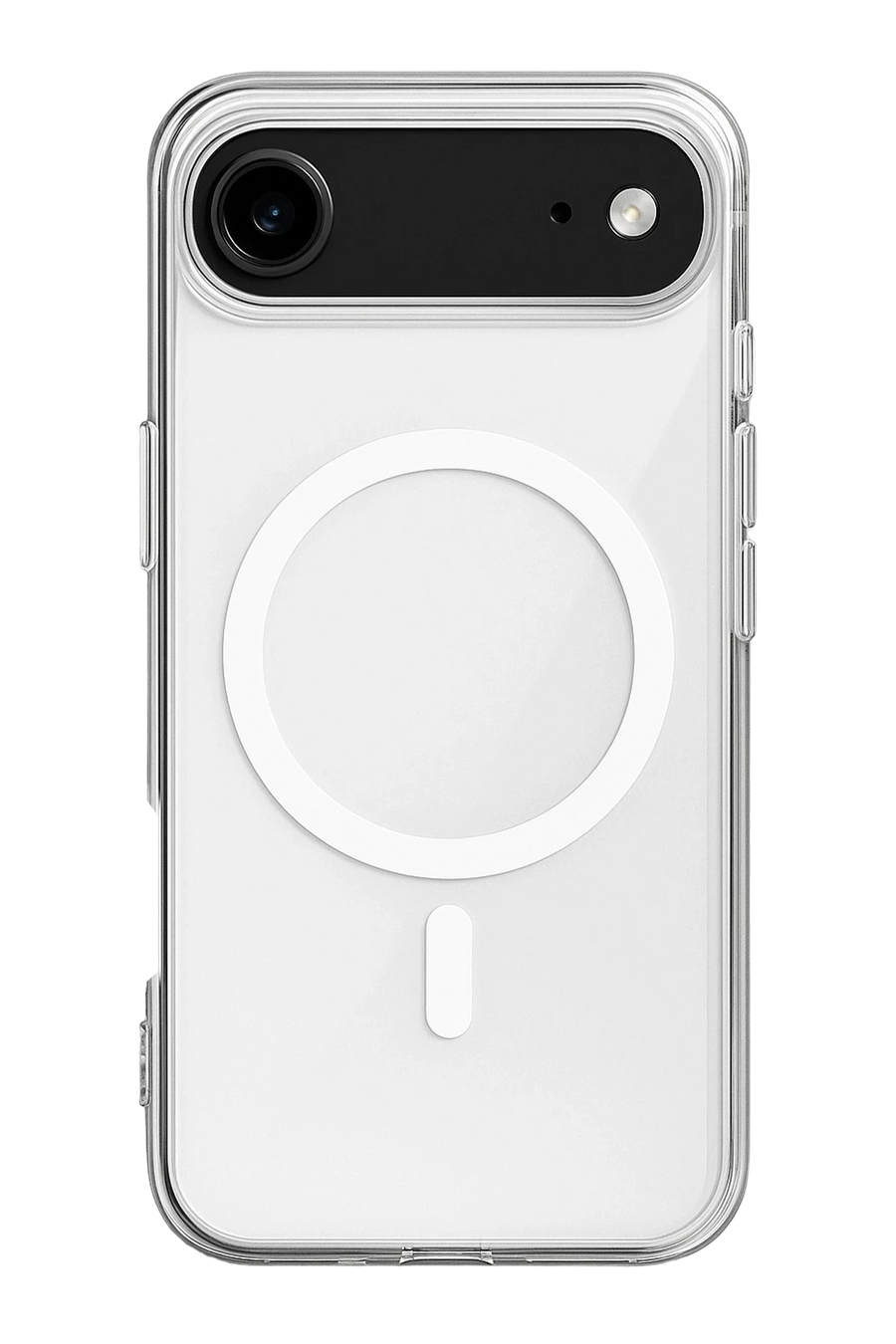 Newface Apple iPhone 17 Air Kılıf Magneticsafe Şeffaf Silikon - Şeffaf