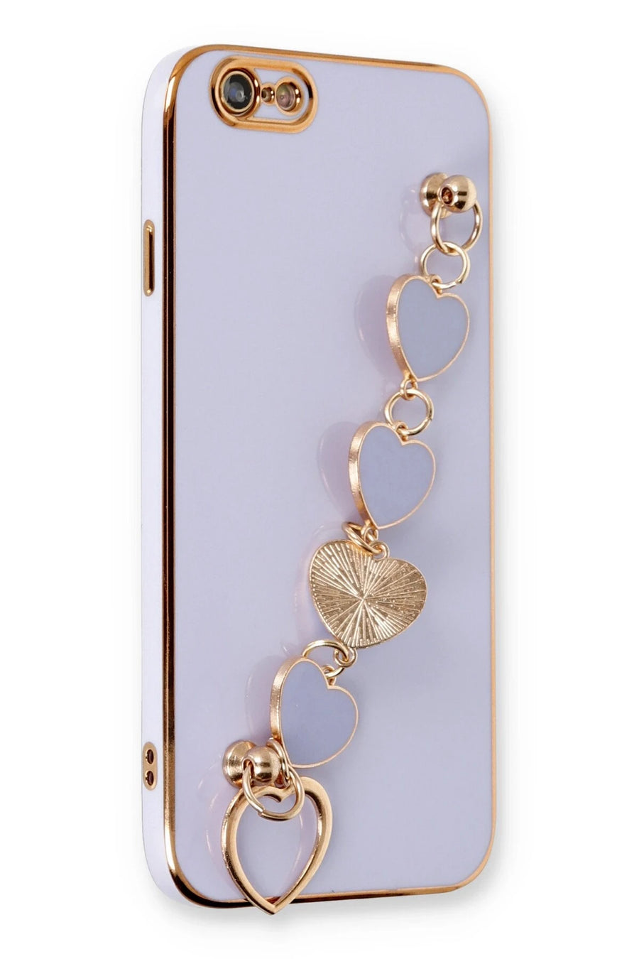 Newface Apple iPhone 6 Kılıf Esila Silikon - Lila