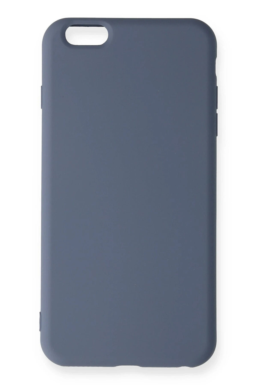 Newface Apple iPhone 6 Plus Kılıf Nano içi Kadife Silikon - Gri
