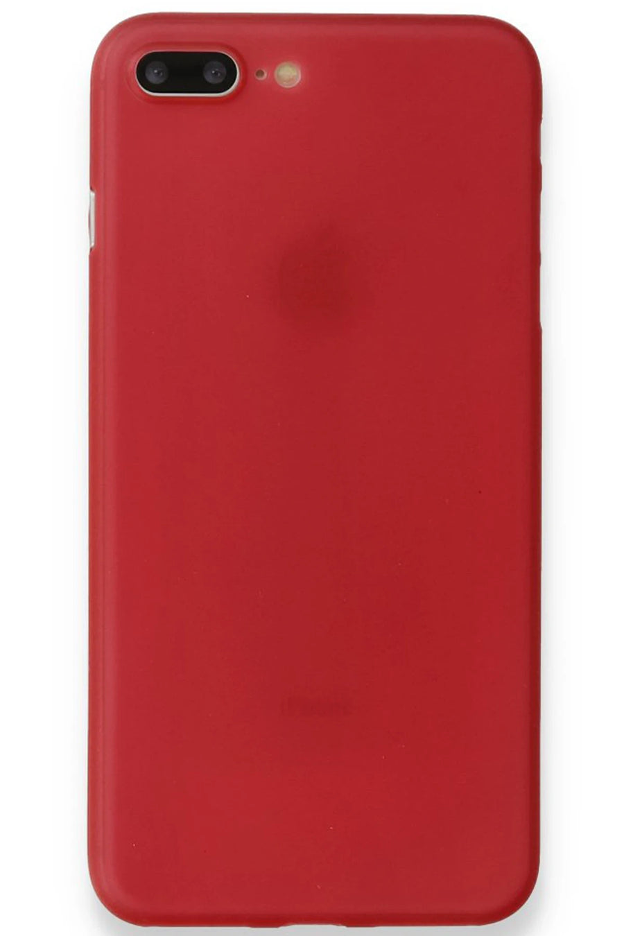 Newface Apple iPhone 8 Plus Kılıf PP Ultra İnce Kapak - Kırmızı