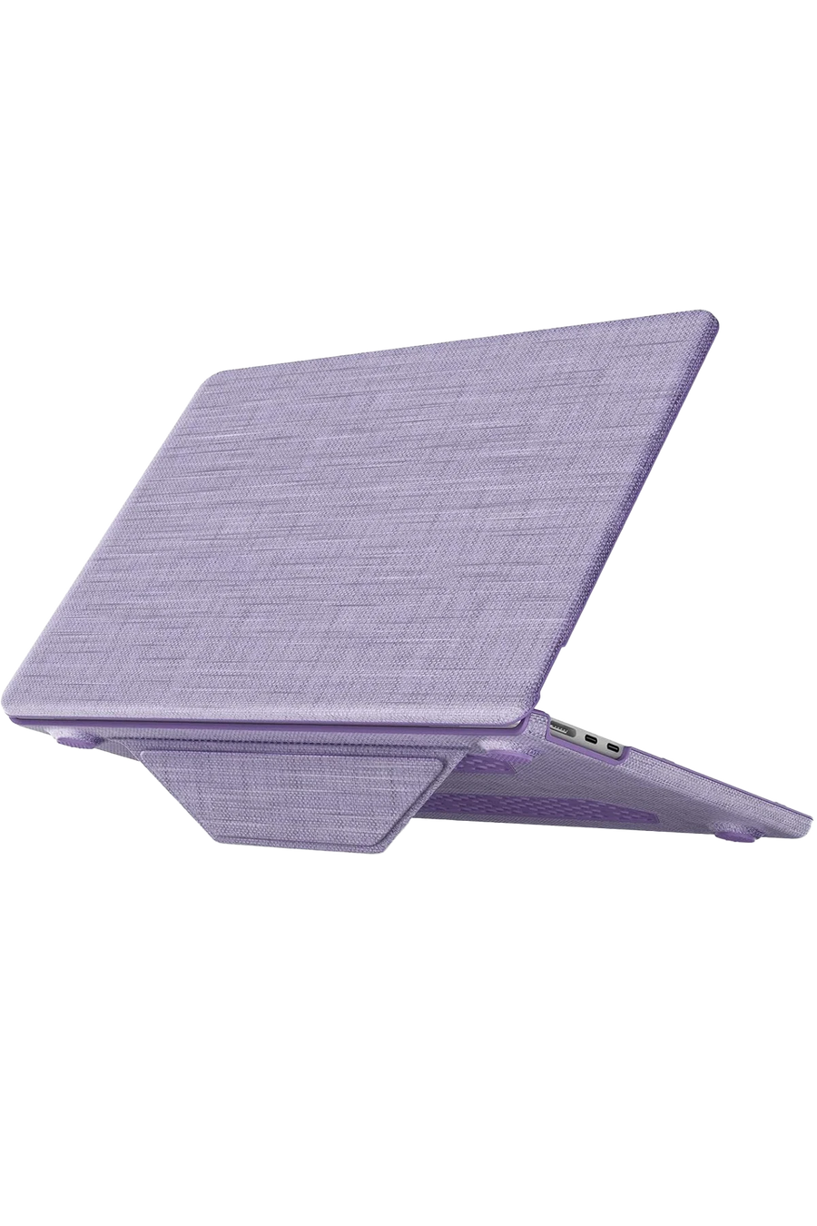 Newface Apple Macbook Air 13.6 Macbook Kumaş Kapak - Mor