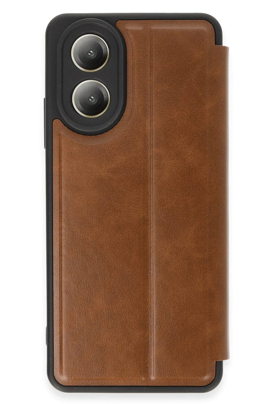 Newface Oppo A38 Kılıf Flip Cover - Taba