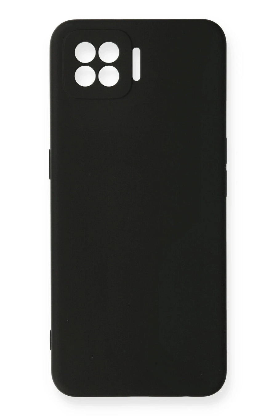 Newface Oppo A73 Kılıf Nano içi Kadife Silikon - Siyah