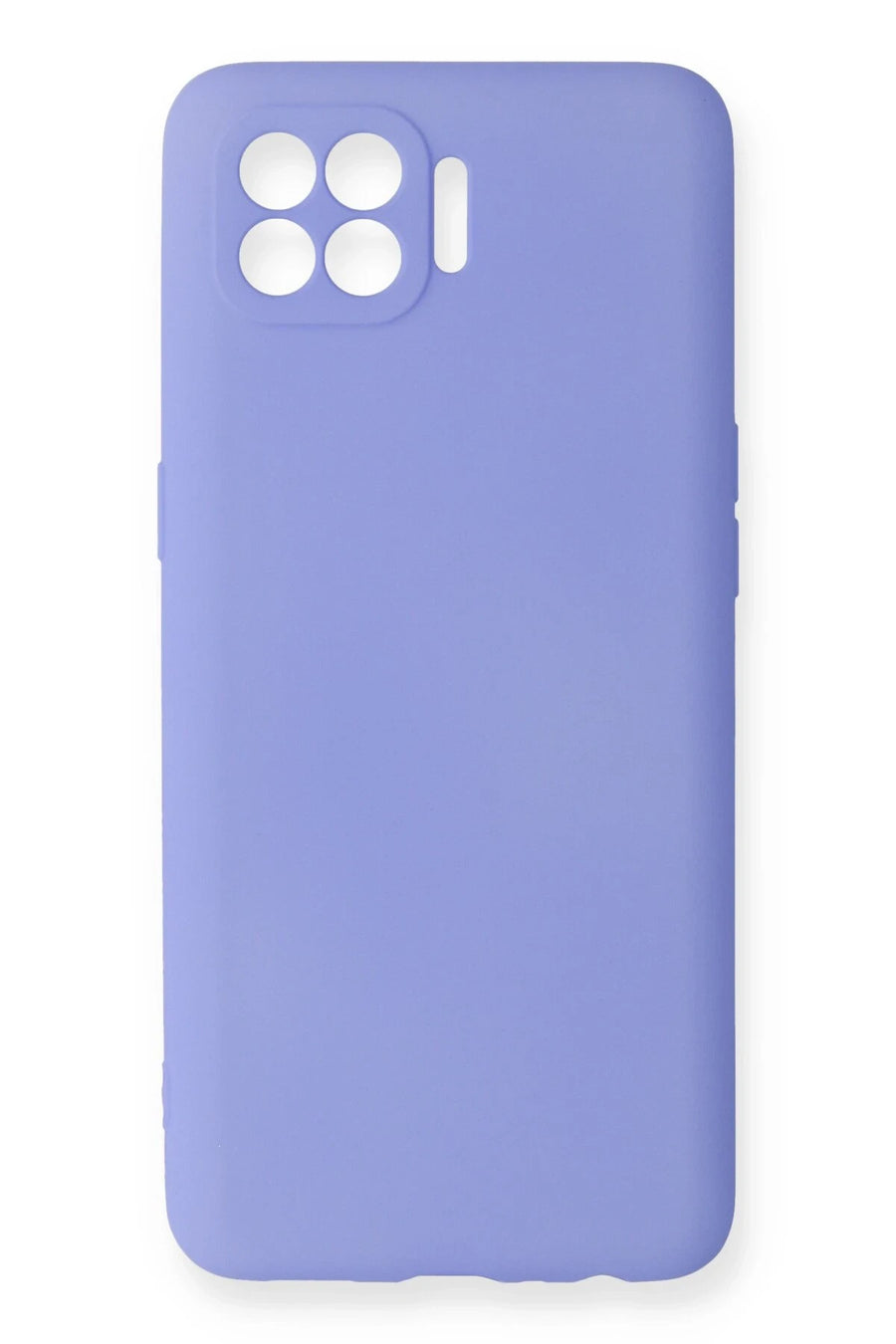 Newface Oppo Reno 4 Lite Kılıf First Silikon - Lila