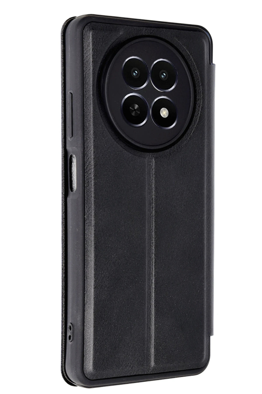 Newface Realme 12 5G Kılıf Flip Cover - Siyah