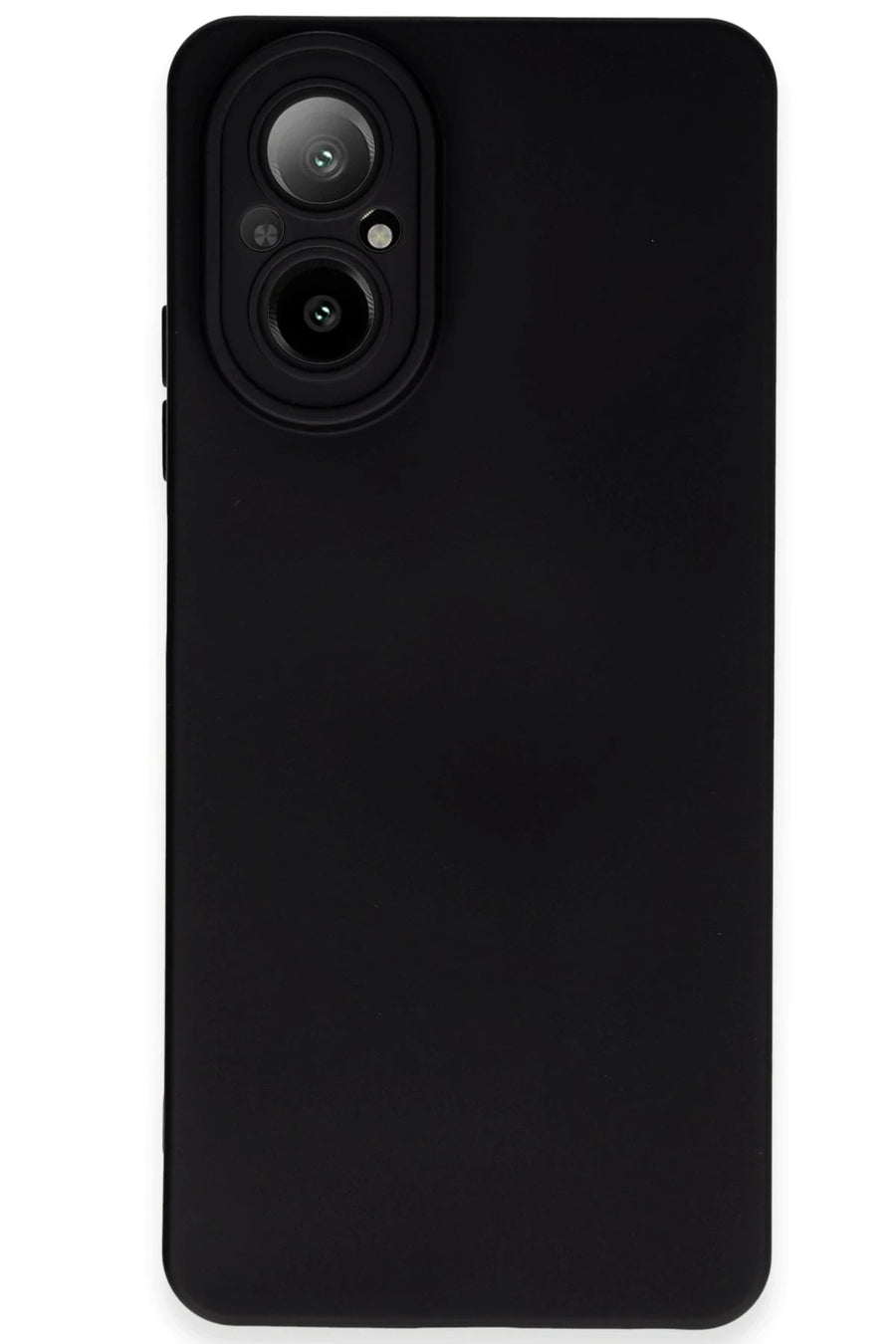 Newface Realme 12 Lite Kılıf Nano içi Kadife Silikon - Siyah