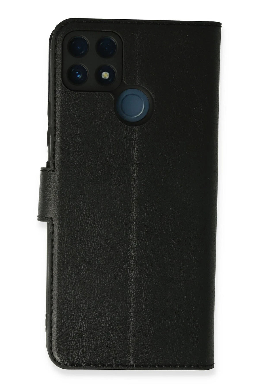 Newface Realme C25 Kılıf Trend S Plus Kapaklı Kılıf - Siyah