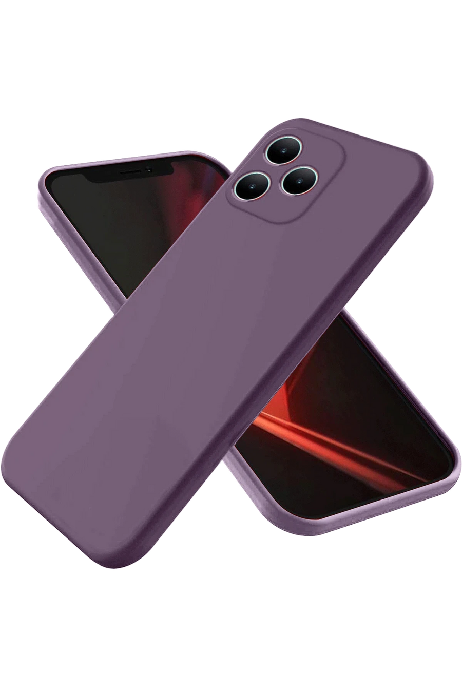 Newface Realme Note 50 4G Kılıf First Silikon - Mor