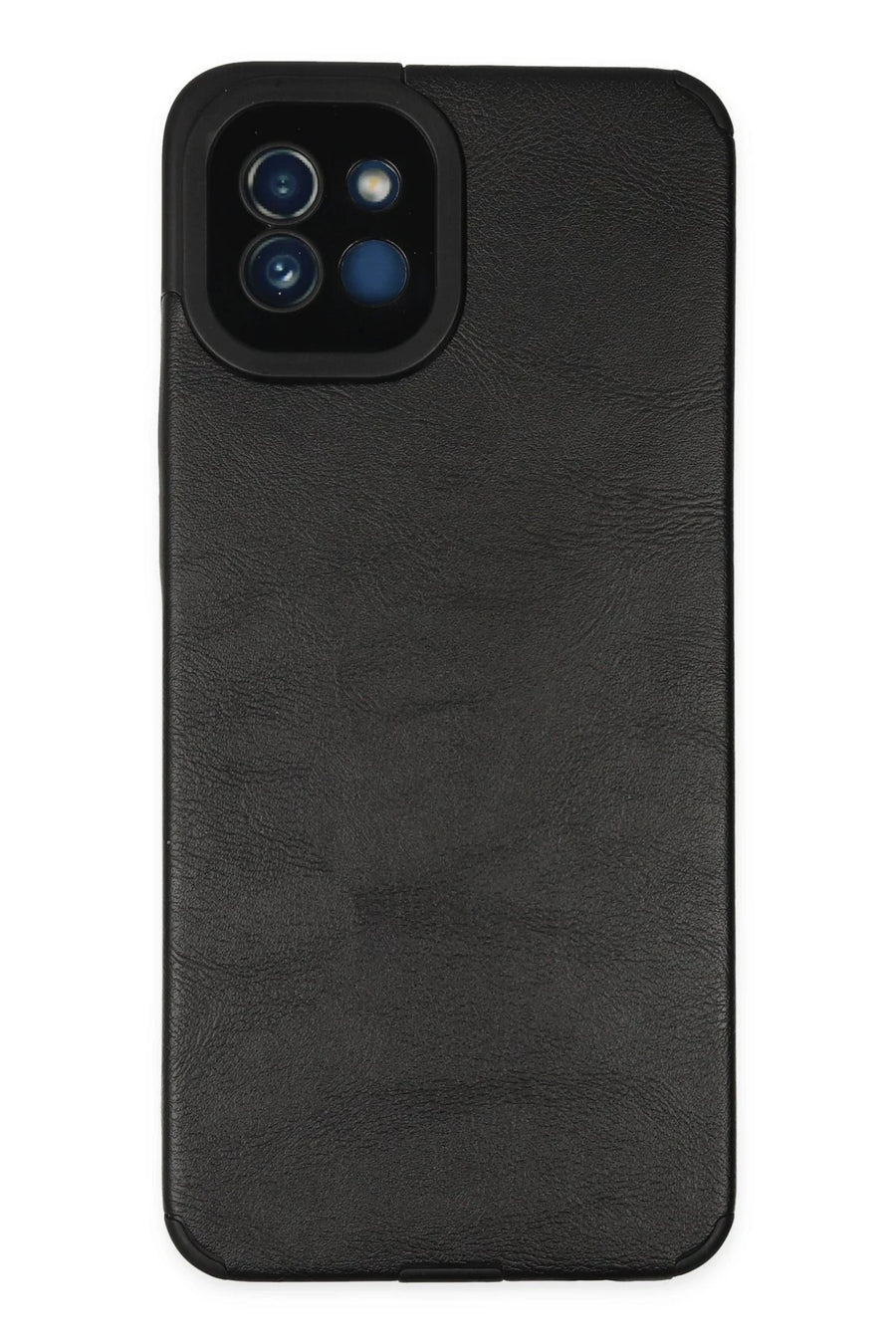 Newface Samsung Galaxy A03 Kılıf Loop Deri Silikon - Siyah