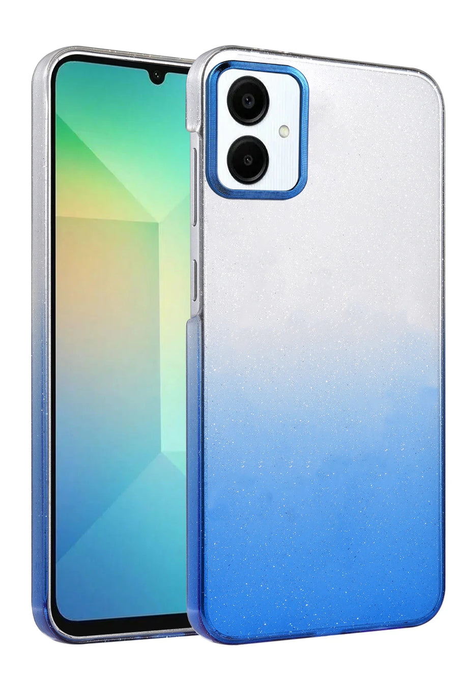 Newface Samsung Galaxy A06 Glossy Kapak - Mavi