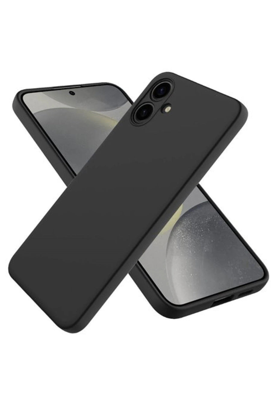Newface Samsung Galaxy A06 Kılıf First Silikon - Siyah