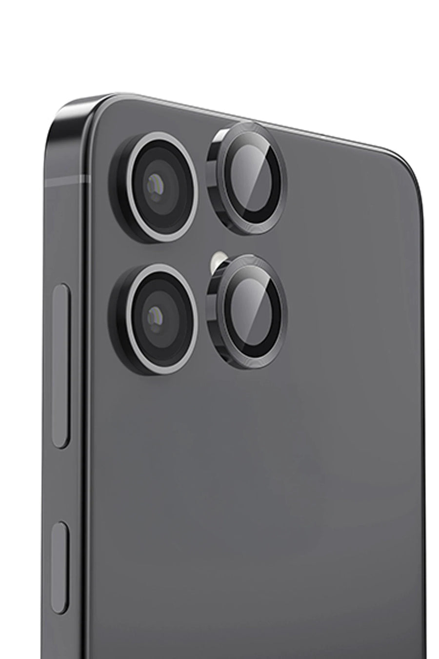 Newface Samsung Galaxy A06 Raze Metal Kamera Lens - Siyah