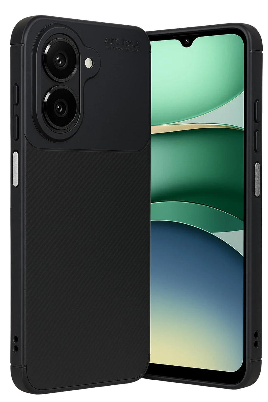 Newface Samsung Galaxy A07 4G Auto Focus Karbon Kapak - Siyah