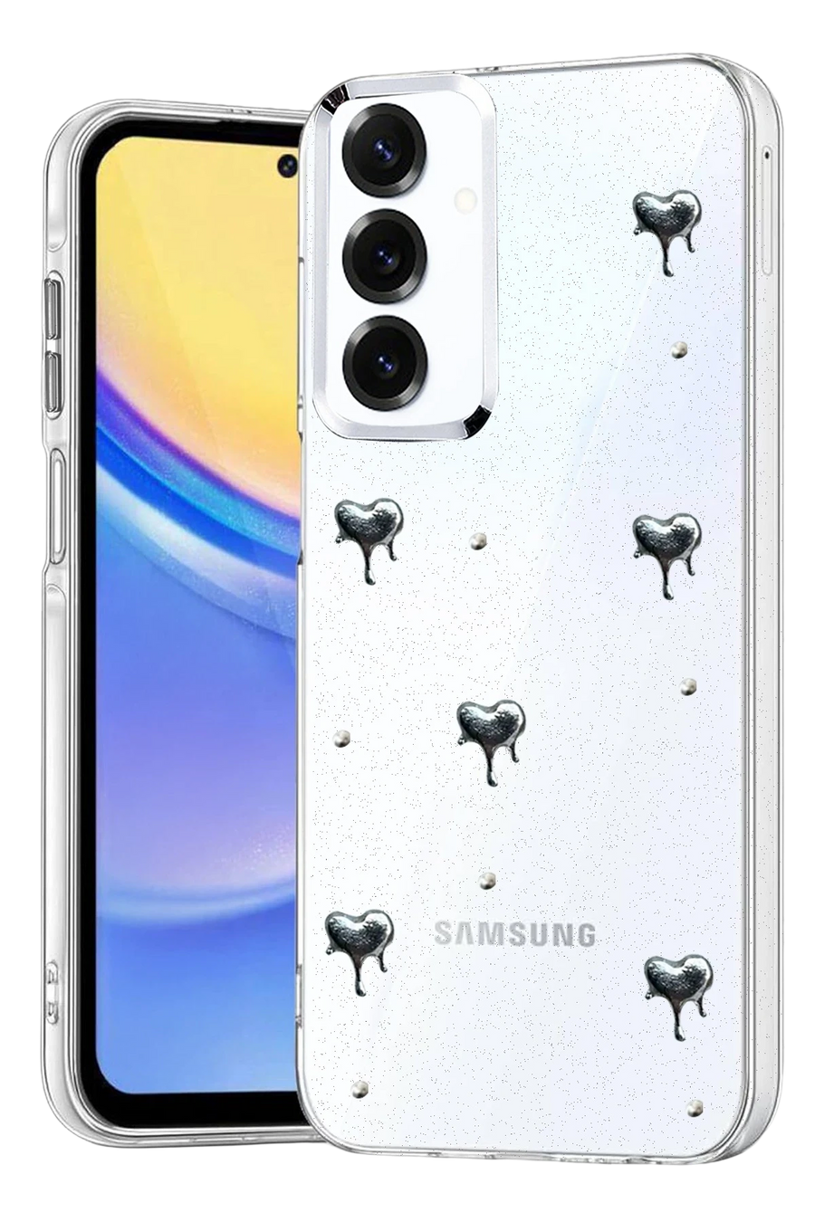 Newface Samsung Galaxy A14 4G Fiyonk Desenli Kapak - Desen 1