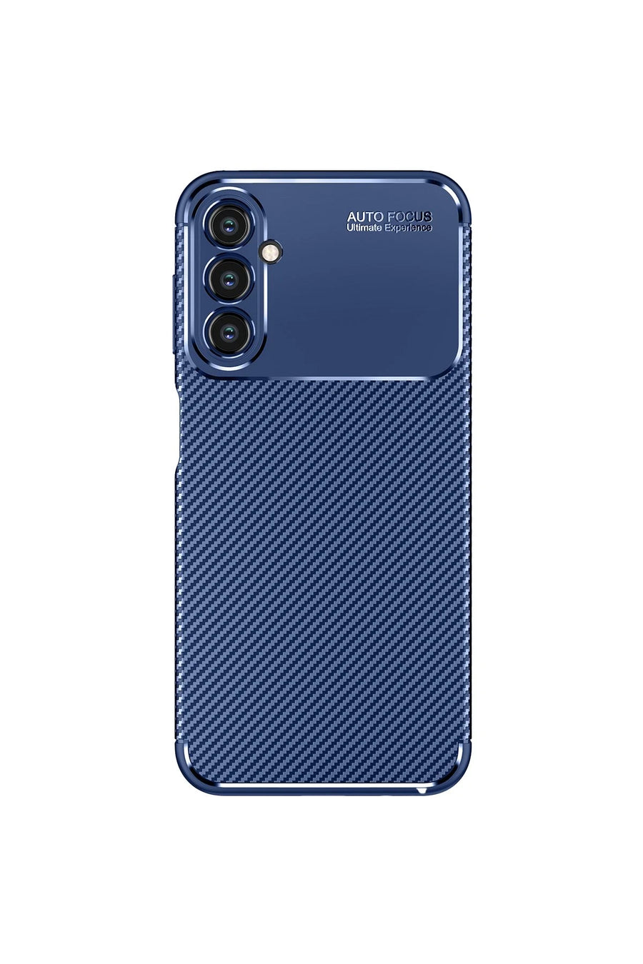 Newface Samsung Galaxy A14 4G Kılıf Auto Focus Karbon Kapak - Lacivert