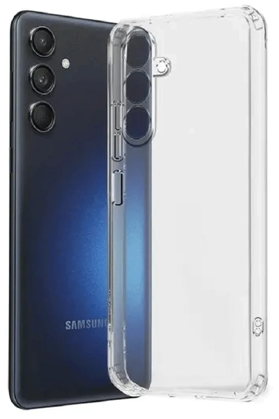 Newface Samsung Galaxy A17 5G Kılıf Lüx Şeffaf Silikon