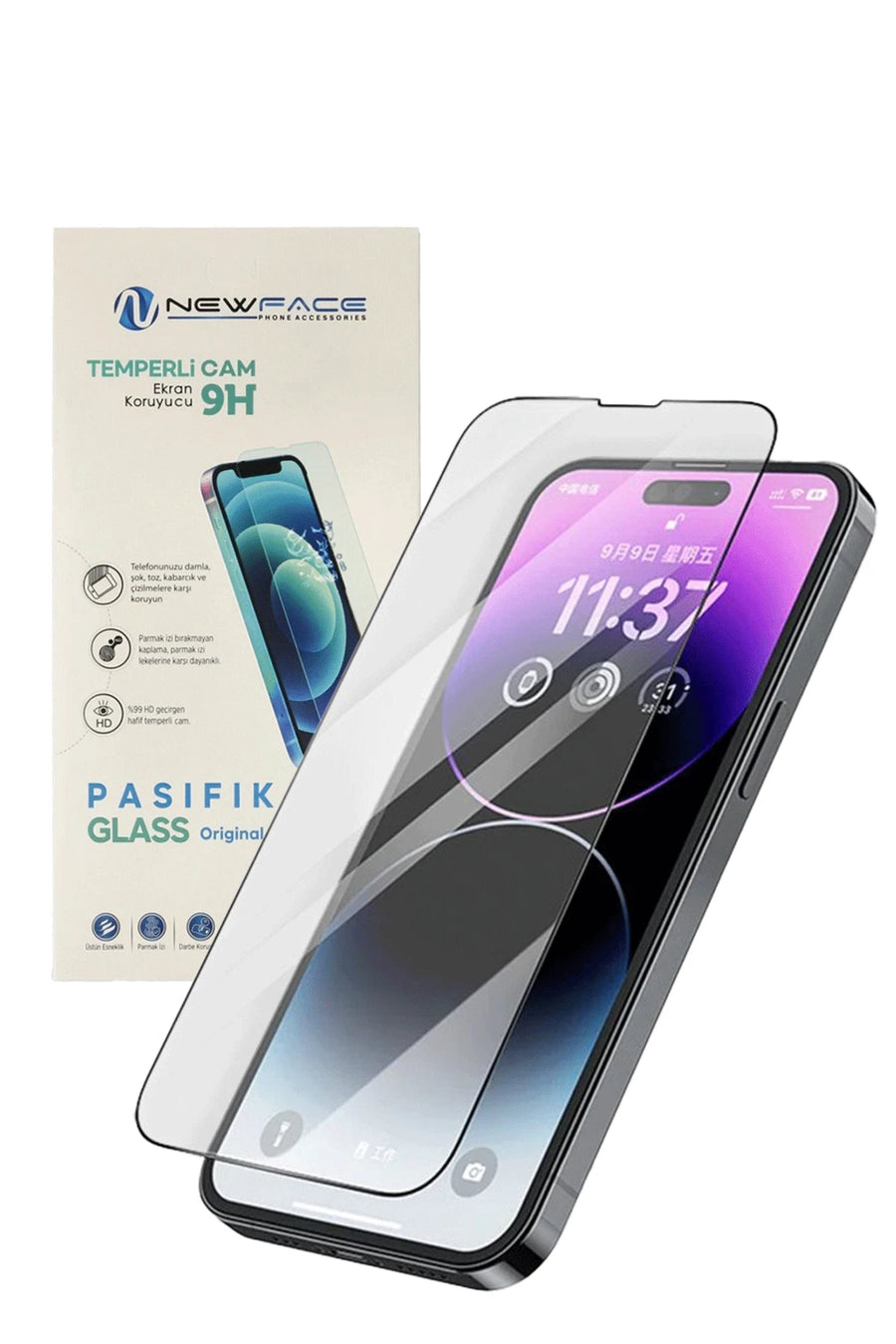 Newface Samsung Galaxy A21 Pasifik Cam Ekran Koruyucu
