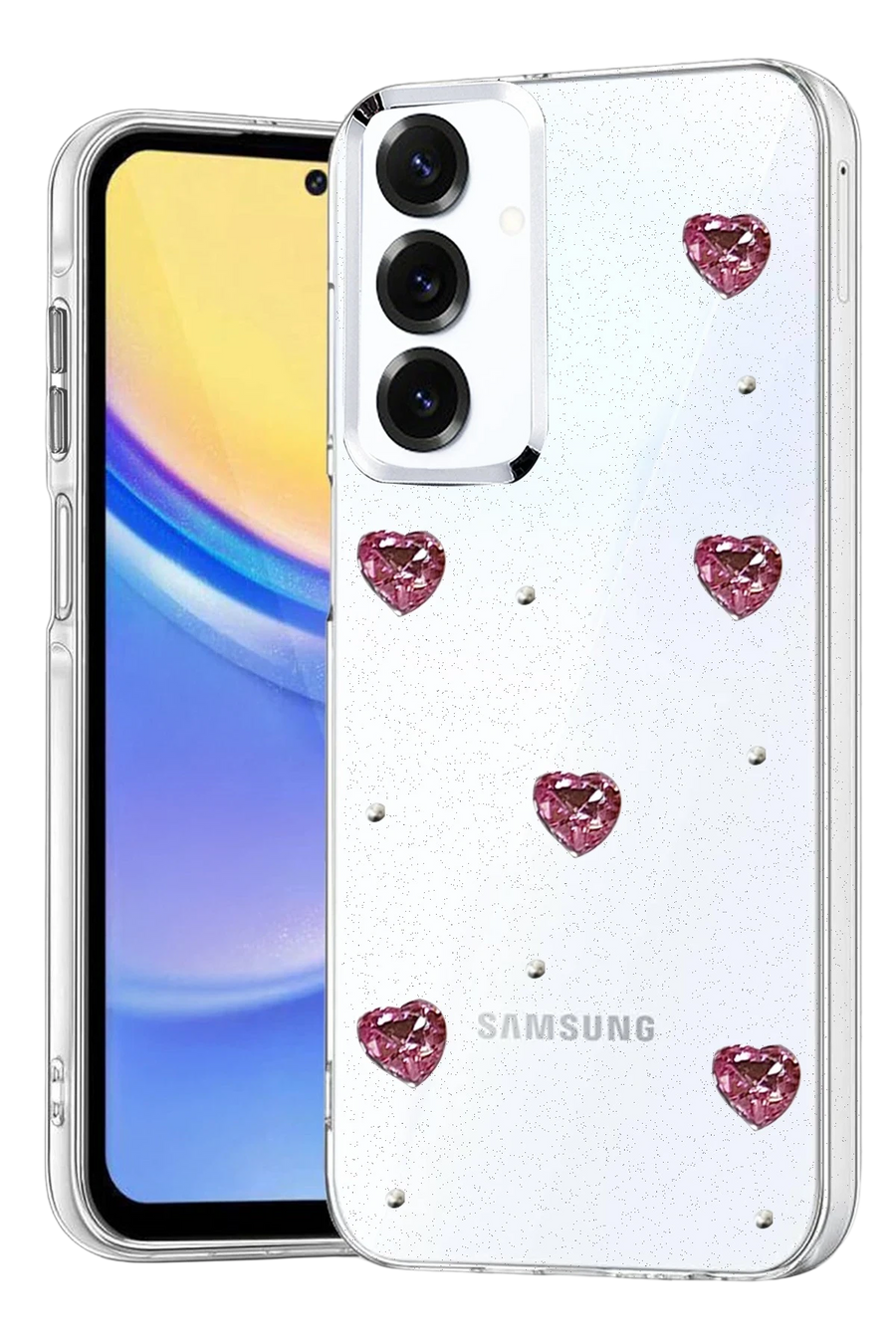 Newface Samsung Galaxy A24 4G Fiyonk Desenli Kapak - Desen 3