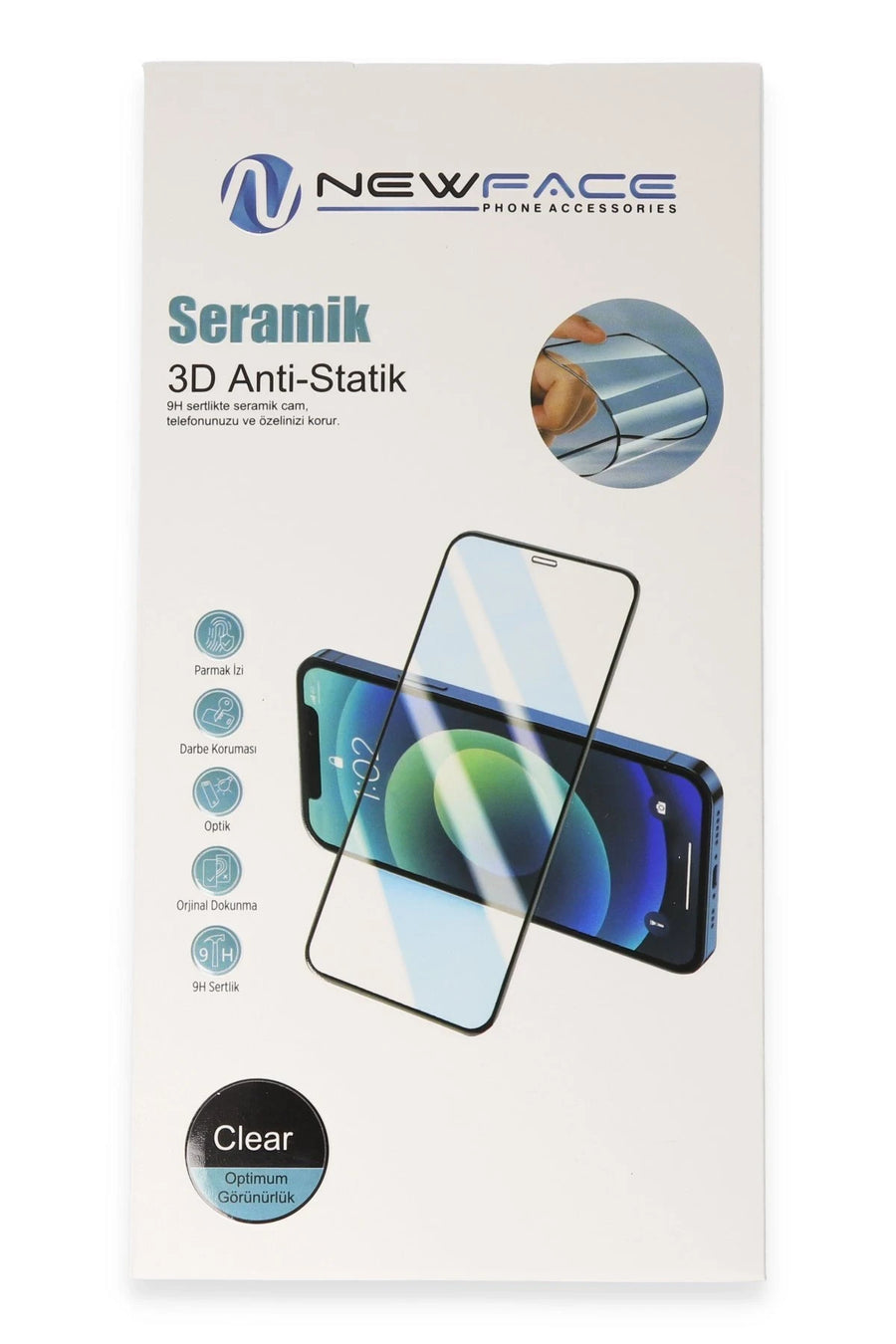 Newface Samsung Galaxy A27 5G 3D Antistatik Seramik Nano Ekran Koruyucu