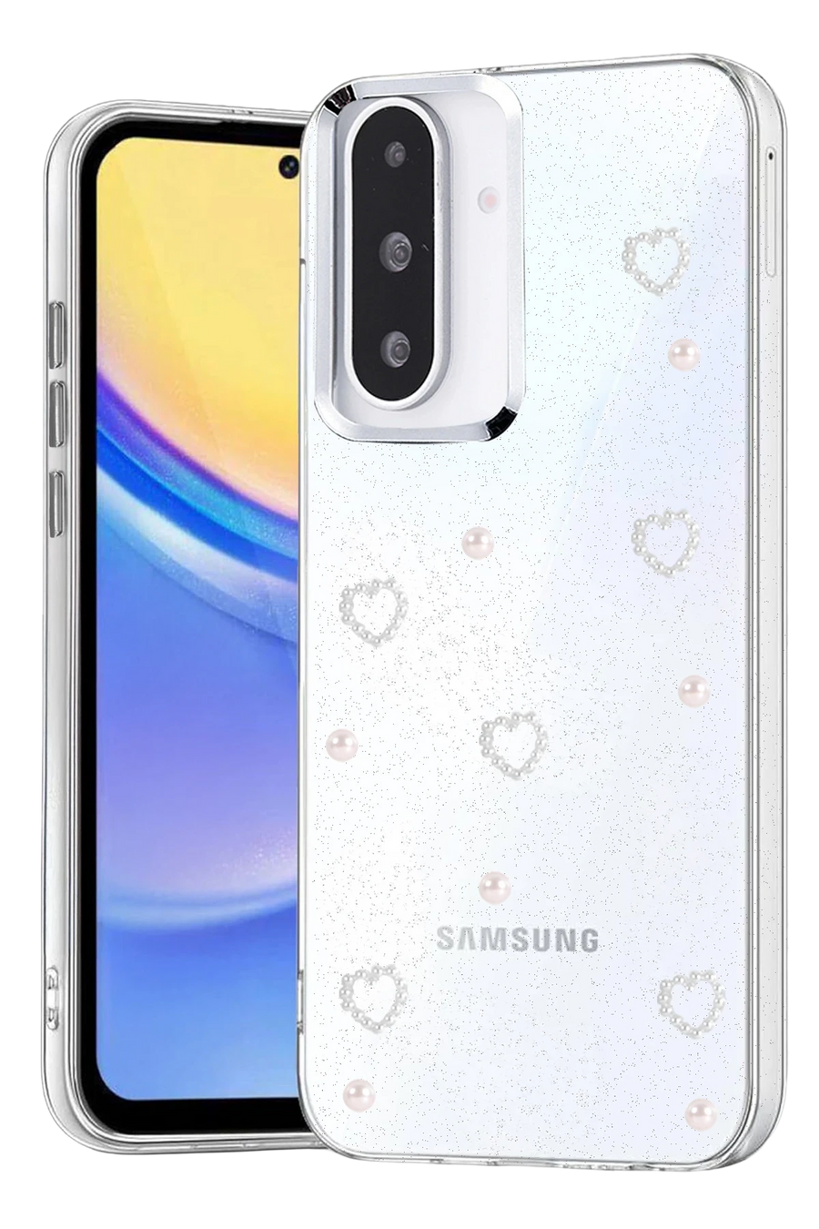 Newface Samsung Galaxy A27 5G Fiyonk Desenli Kapak - Desen 10