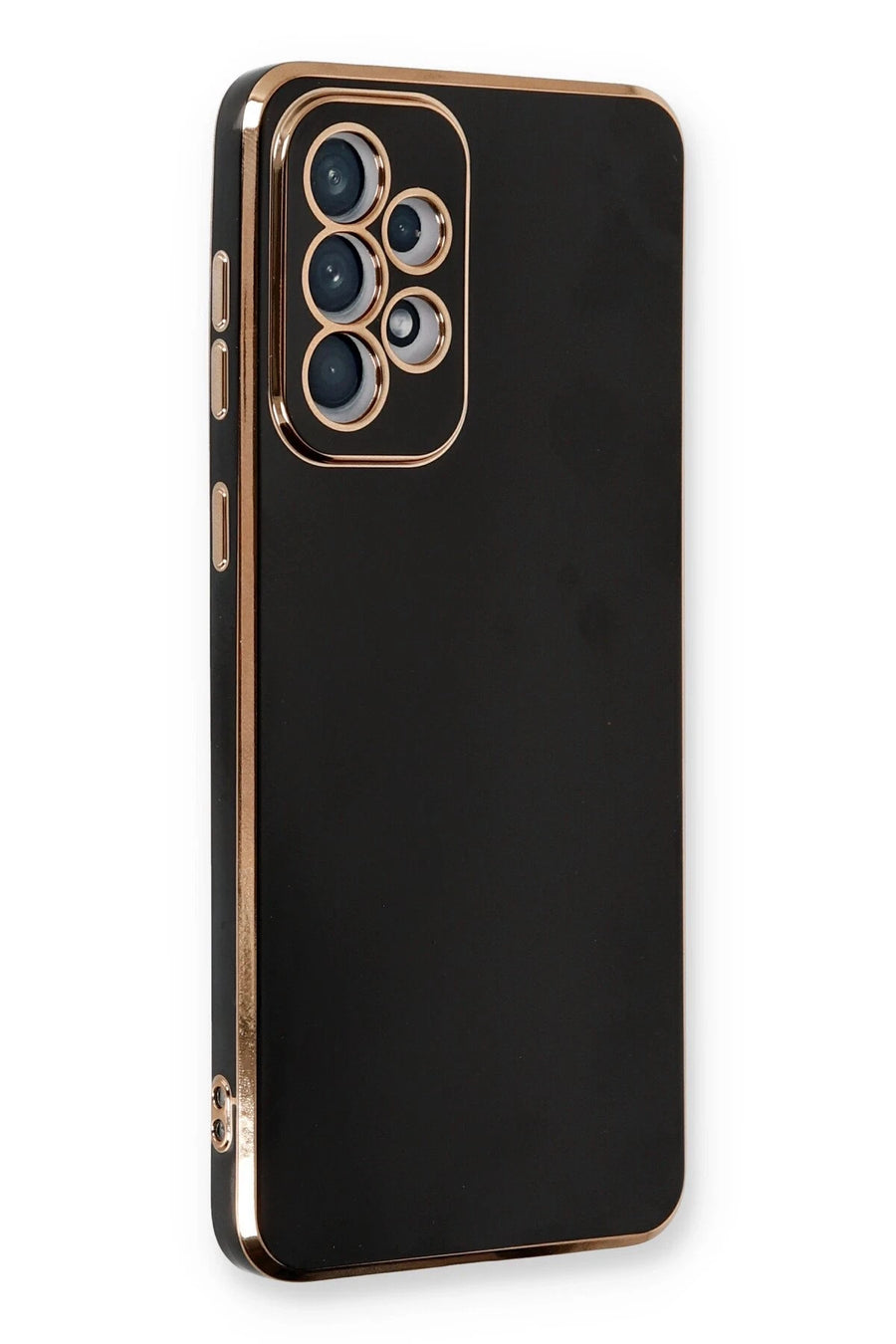 Newface Samsung Galaxy A33 5G Kılıf Volet Silikon - Siyah