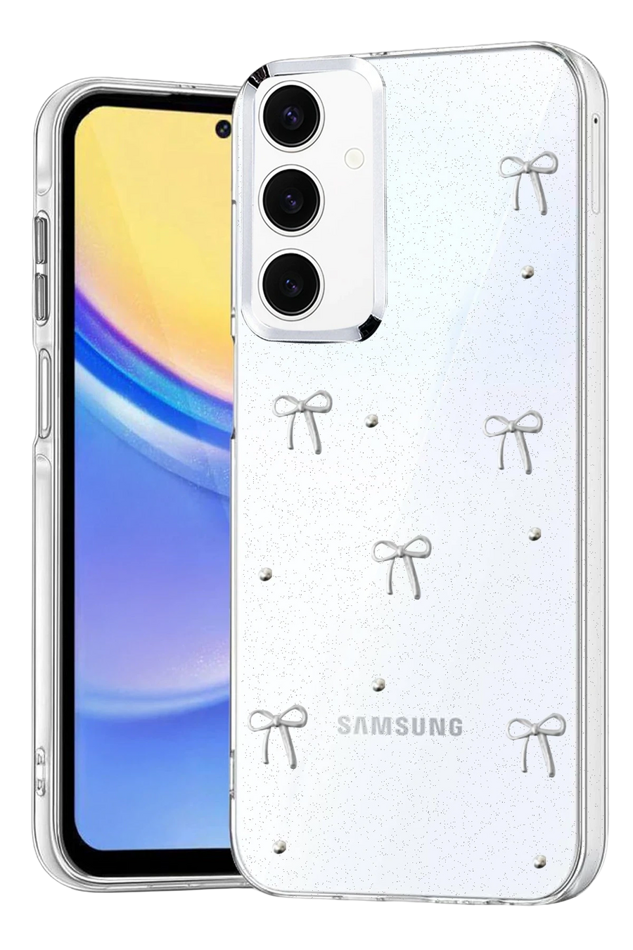 Newface Samsung Galaxy A35 5G Fiyonk Desenli Kapak - Desen 1