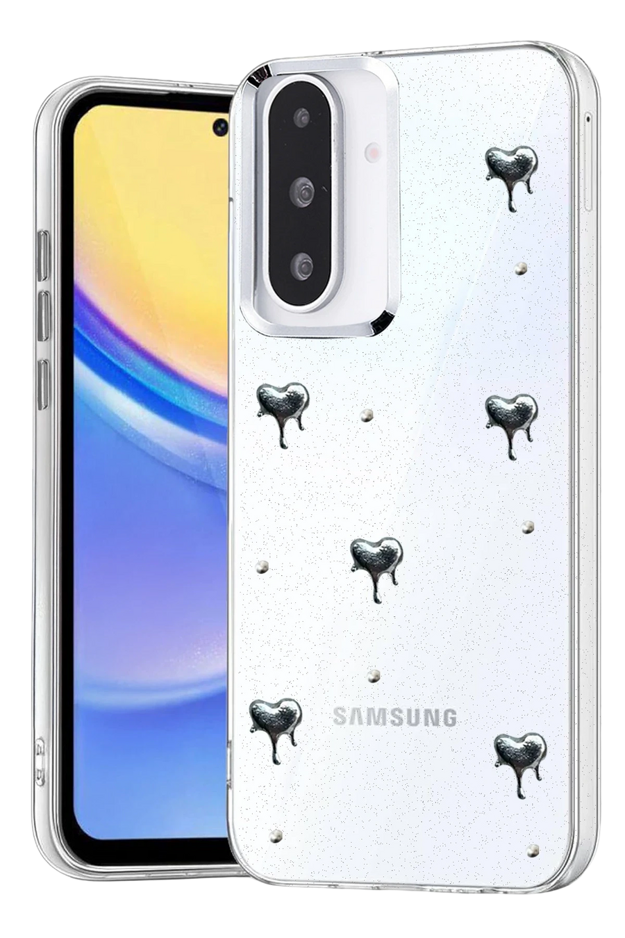 Newface Samsung Galaxy A36 Fiyonk Desenli Kapak - Desen 1
