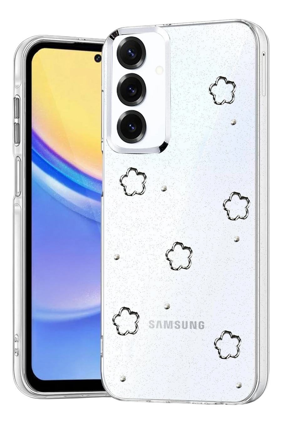 Newface Samsung Galaxy A37 5G Fiyonk Desenli Kapak - Desen 2